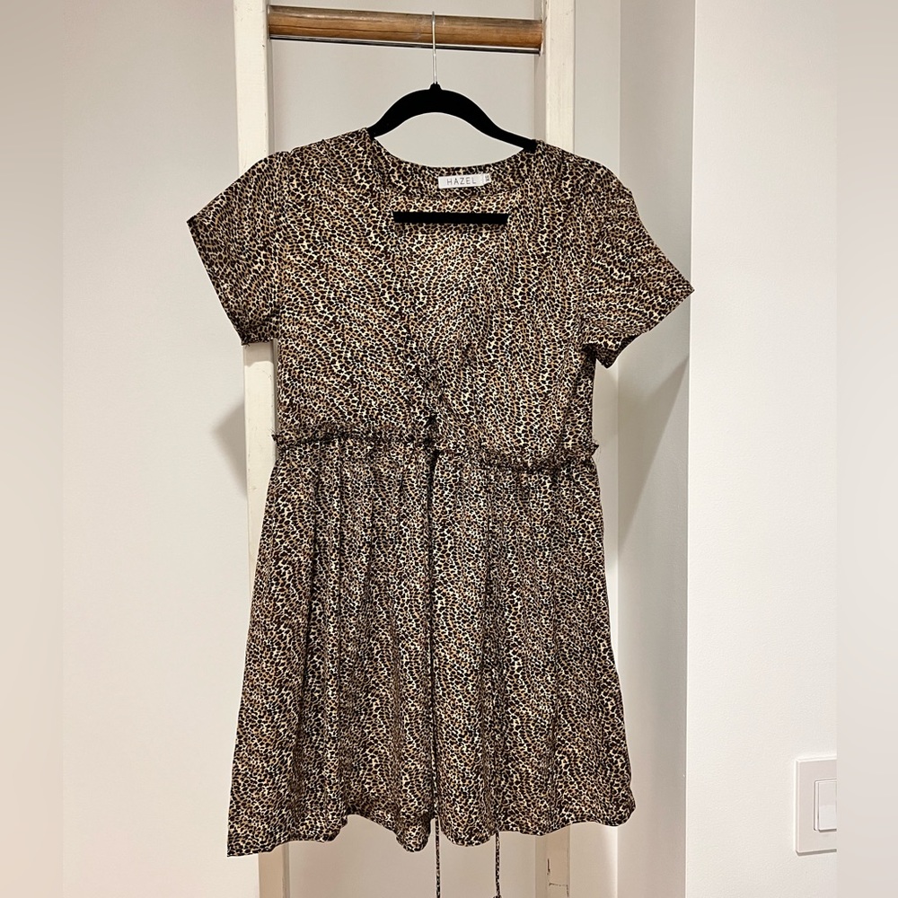 Princess Polly Leopard Dress size XSmall